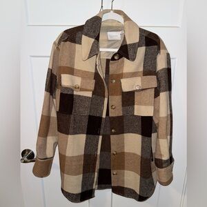Lush Plaid Button-Up Shacket